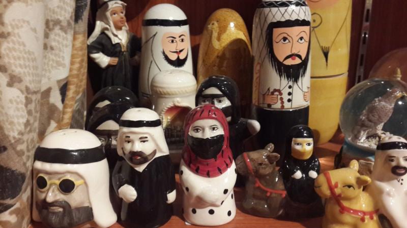 اللعبة الروسية بمجسمات محلية - السوق المركزي #أبوظبي