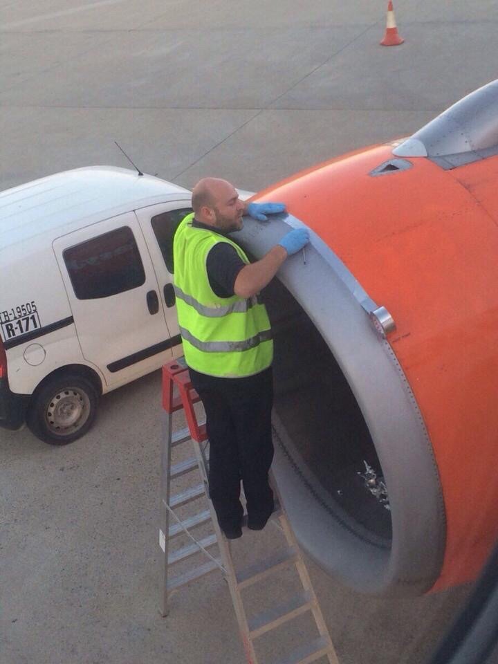 The Last thing you want to see before take-off