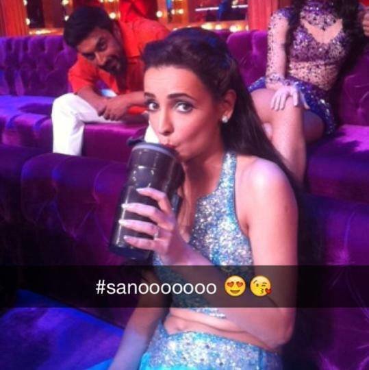 #سنايا معروفه ب #كوشي ببرنامج الرقص#JhalakDikhlaJaa #من_نظرة_الثانية صوره رقم 5