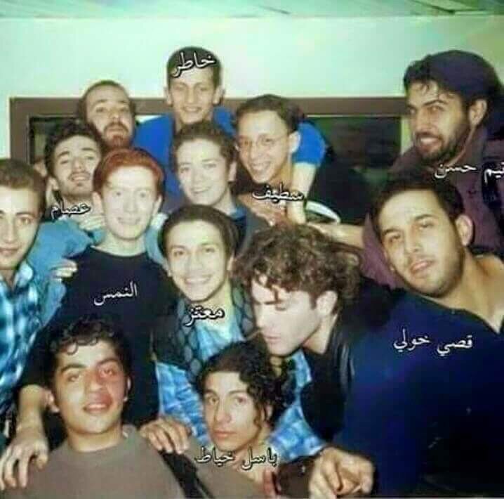 شكل الممثلين السوريين اللامعين حاليا وهم في سن أصغر 