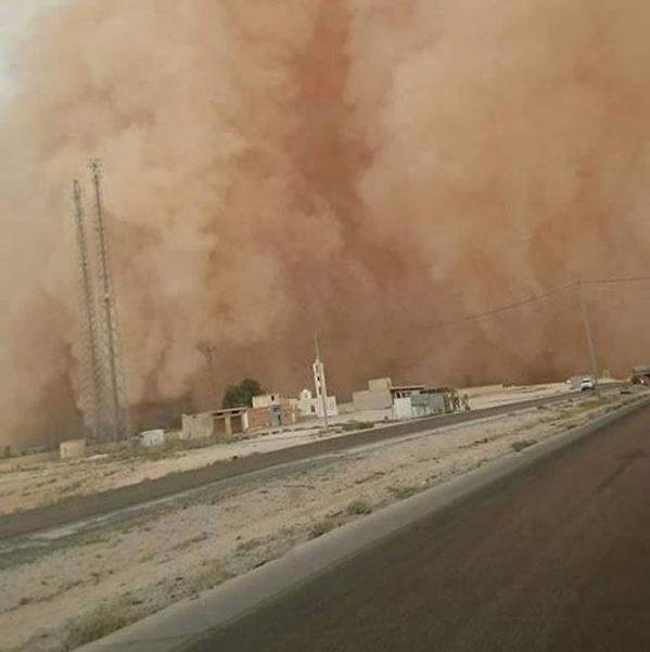 صوره عاصفة رملية في #عمان #العاصفه_الرمليه صوره رقم6