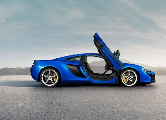 blue car