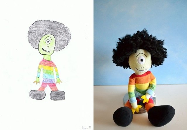 فنان يحول رسومات الصغار إلى ألعاب حقيقة #غرد_بصورة-صورة8