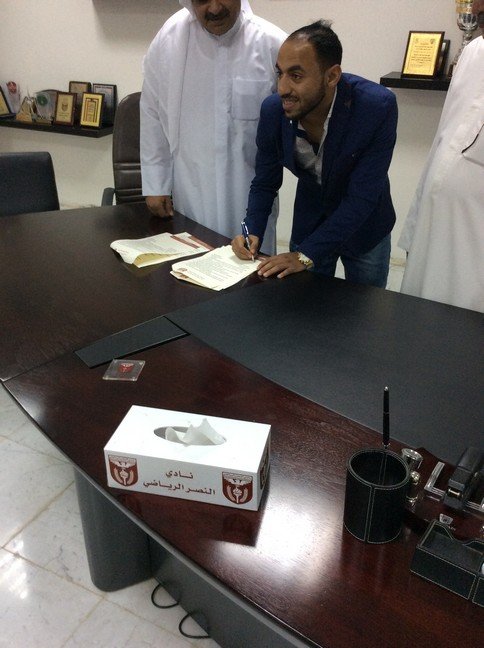  #النصر الكويتي يتعاقد رسميا مع الأردني منذر أبو عمارة #الوحدات #كوره صوره رقم 1
