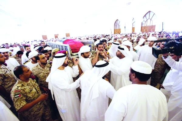 الشارقة تشيّع الحمادي شهيد الإمارات إلى مثواه الأخير #الامارات