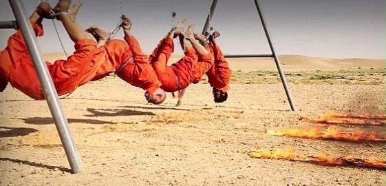 #داعش الارهابية تقتل حرقا ثلاث أخوة ووالدهم من عائلة الكبيسي العراقية - صورة ٢