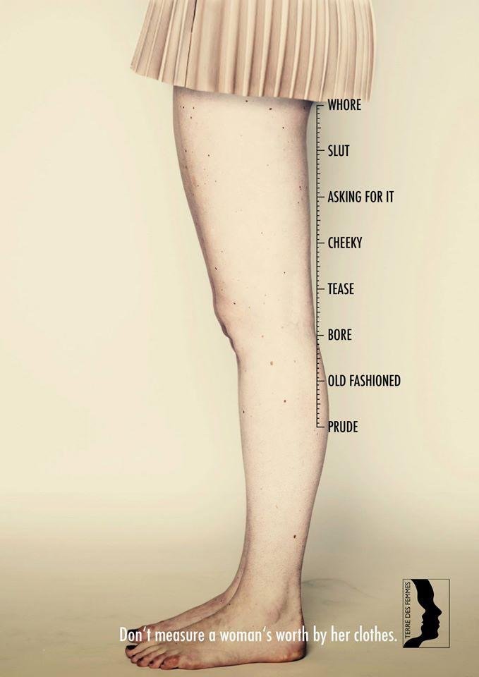 Don't measure a woman's worth by her clothes
