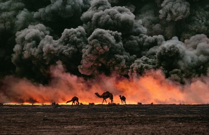 Fay3 صورة من الكويت عام 1991 واعتبرت من أجمل صور ناشيونال جيوغرافيك على مدار 24 سنة الأخيرة حكاية صورة