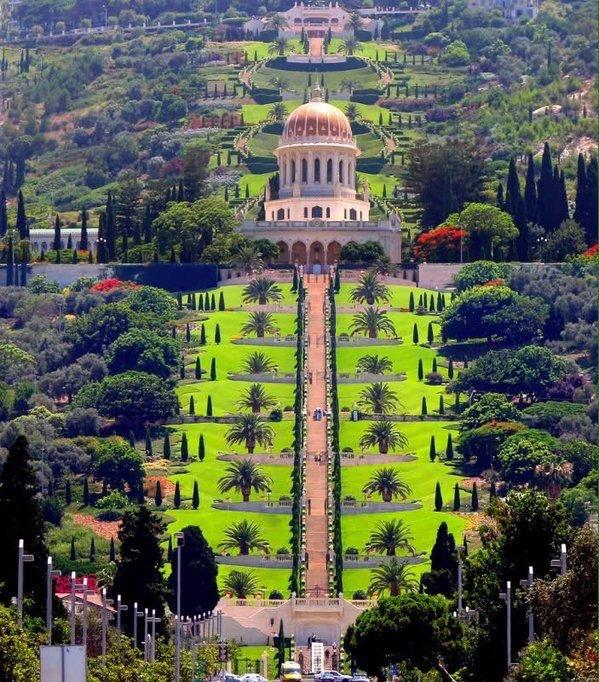 حدائق البهائيين في #حيفا #فلسطين