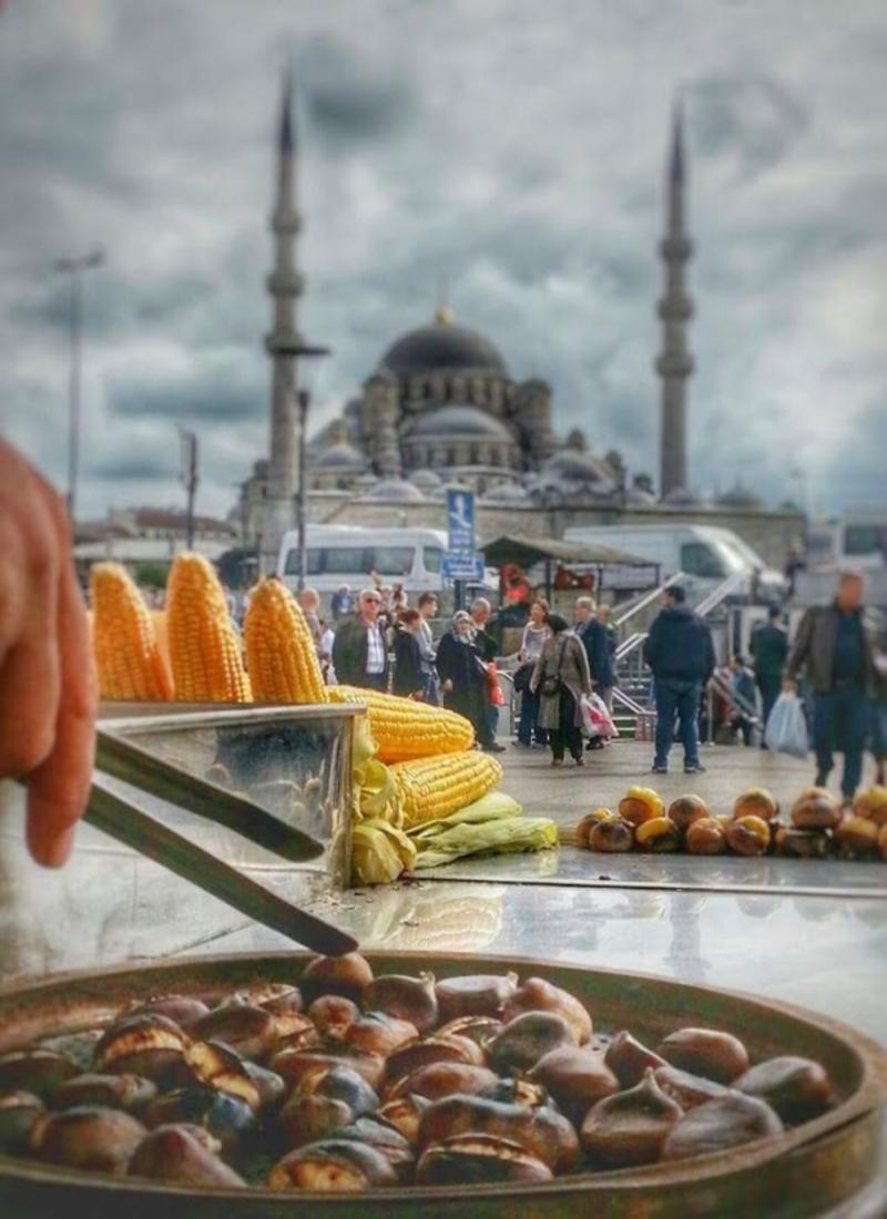 صورة من شتاء اسطنبول #تركيا