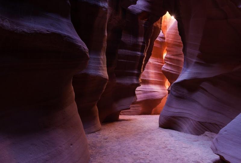 شق الوادي الكبير Slot Canyon في #الولايات_المتحدة