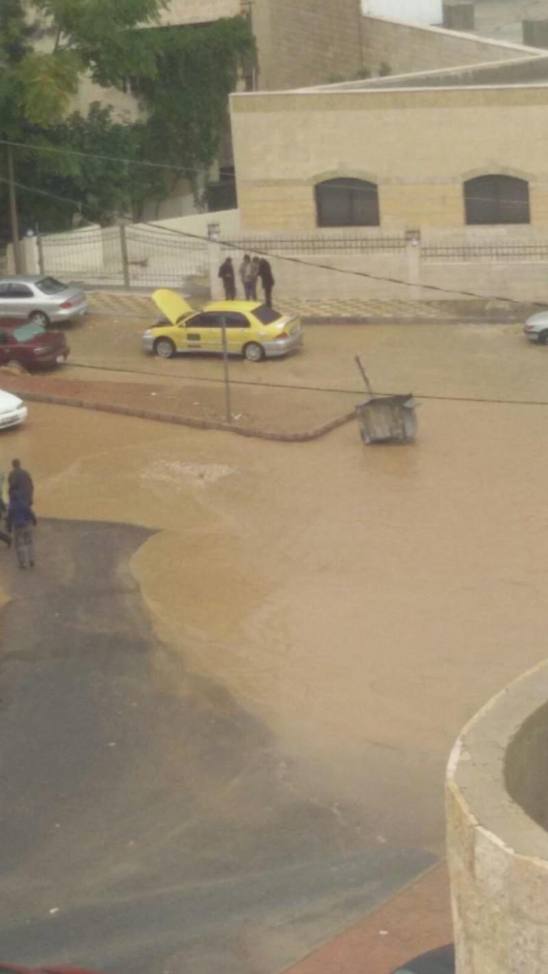 أمطار غزيرة في #عمان #الاردن #عمان_تغرق -16