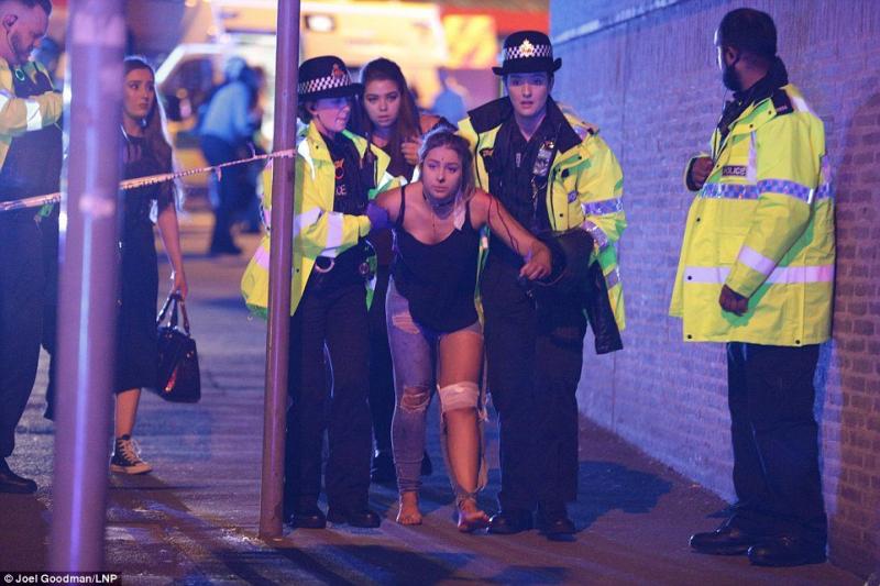 Several people killed and many injured after two explosions in #Manchester Arena at the end of Ariana Grande gig