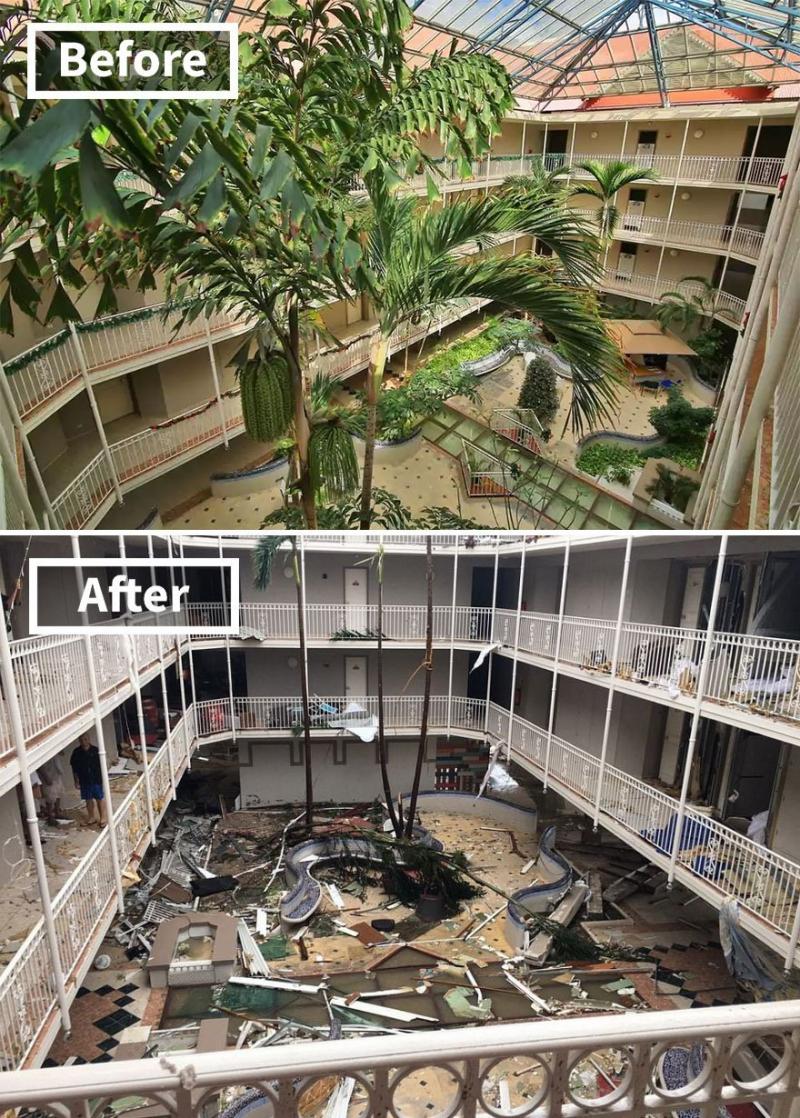 صور قبل وبعد إعصار #Irma #إيرما المدمر - صورة 3