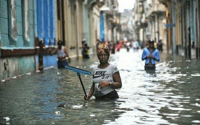 آثار إعصار #إيرما #irma في #هافانا #كوبا - صورة 2