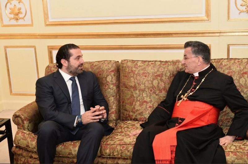 دولة #سعد_الحريري في استقبال #البطريرك_اللبناني مار بشارة الراعي - صورة ١ 