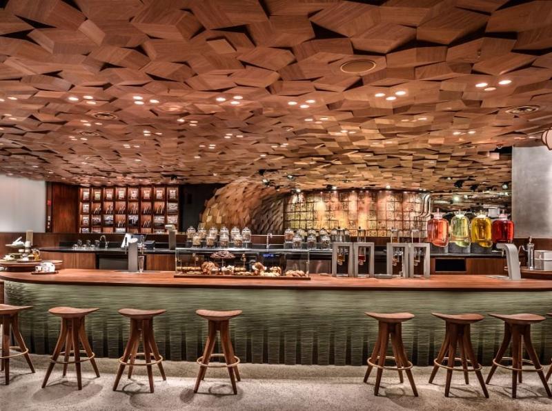 سلسلة مقاهي #Starbucks العالمية تفتتح أكبر محالها في #شنغهاي #الصين - صورة ٤