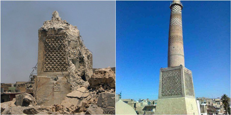 صور في #العراق ما قبل وبعد #داعش تظهر همجية التنظيم الارهابي - صورة ٧