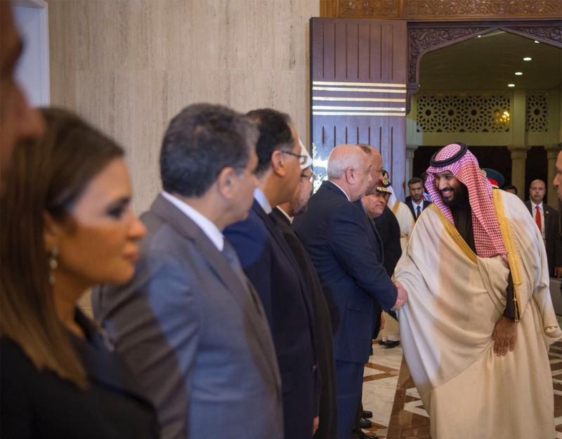 صور زيارة سمو #ولي_العهد الأمير #محمد_بن_سلمان إلى #مصر ولقاء فخامة الرئيس المصري #عبدالفتاح_السيسي - صورة ٣