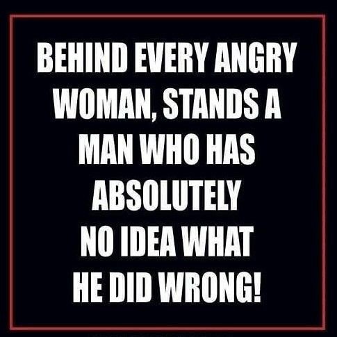 Behind every angry #woman