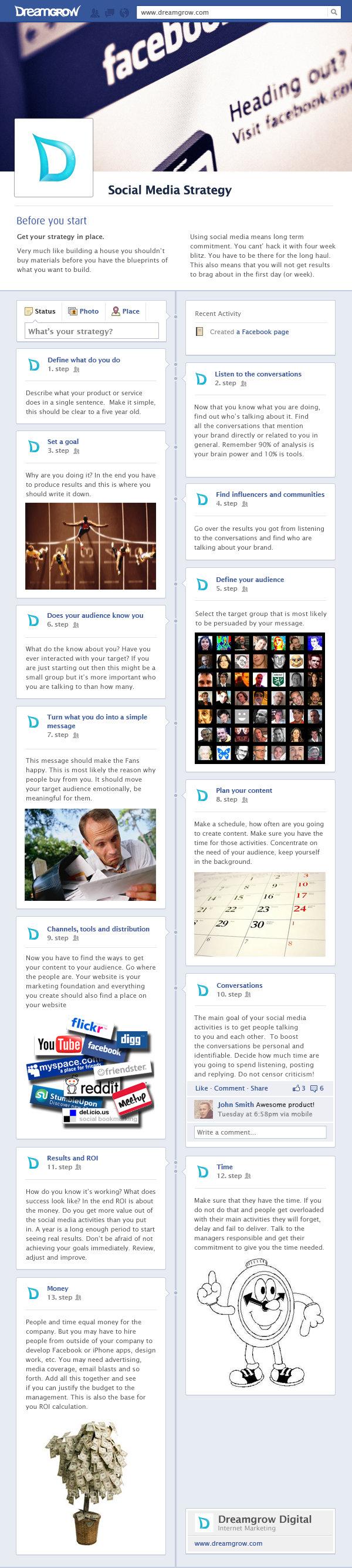 How to Create Your #Social_Media Strategy #SMM #Infographic