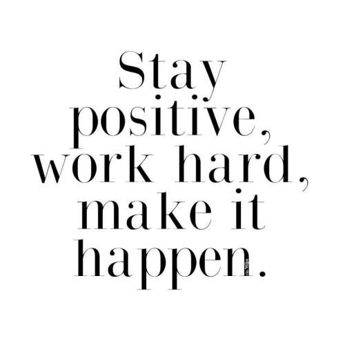 Stay #Positive 