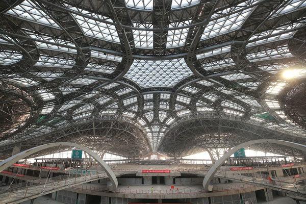 ٢٠ صورة لأعمال بناء مطار #Daxing في #الصين الأكبر في العالم والذي سيتسع ل٧٥ مليون مسافر في عام ٢٠٢٥ - صورة ١٤