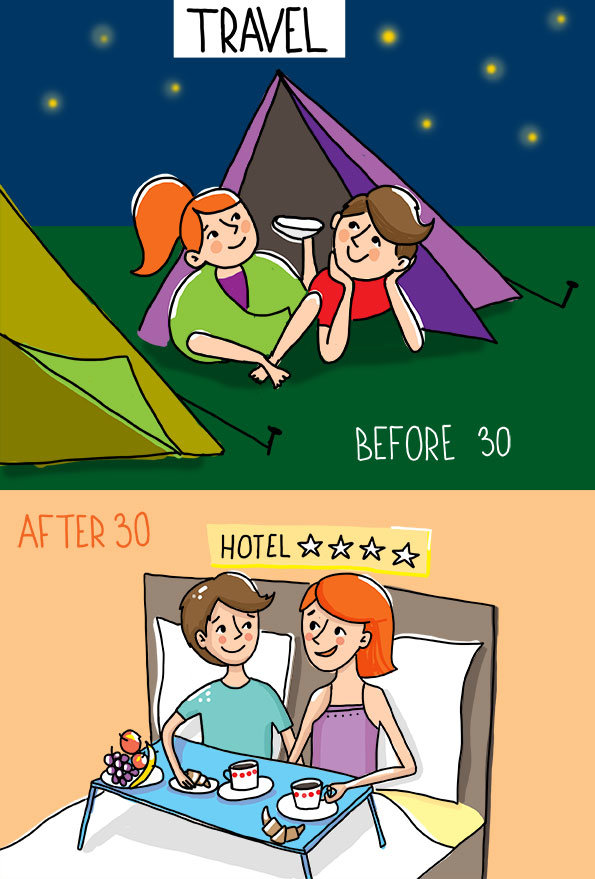 21 صورة تظهر تغير #الحب قبل وبعد عمر ال30 - صورة 20