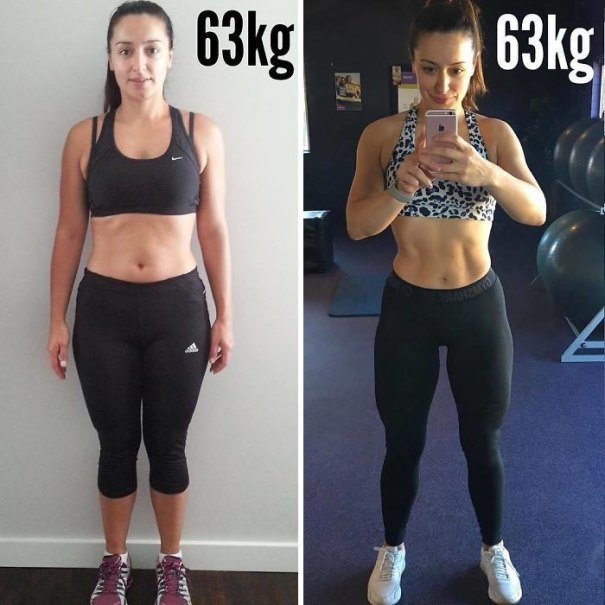 37 صورة تثبت أن الوزن الأقل وحده ليس دليل على الرشاقة #تخسيس #بنات #صحة - صورة 30