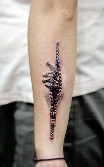 20 وشم #Tattoo ثلاثي الأبعاد #3D مبهر وخادع للبصر #فن - صورة 4