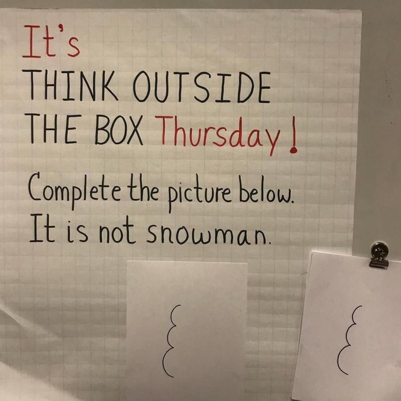 Think outside of the box challenge - image 9