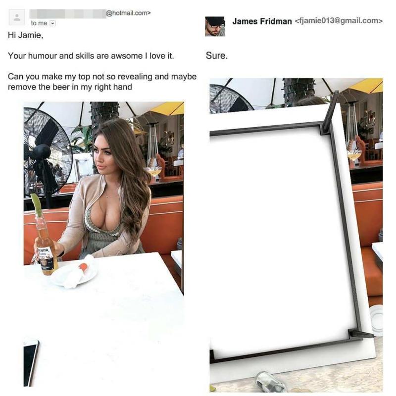 Amazing 25 Images of The Artist #James_Fridman Funny #Photoshop results - Image 10