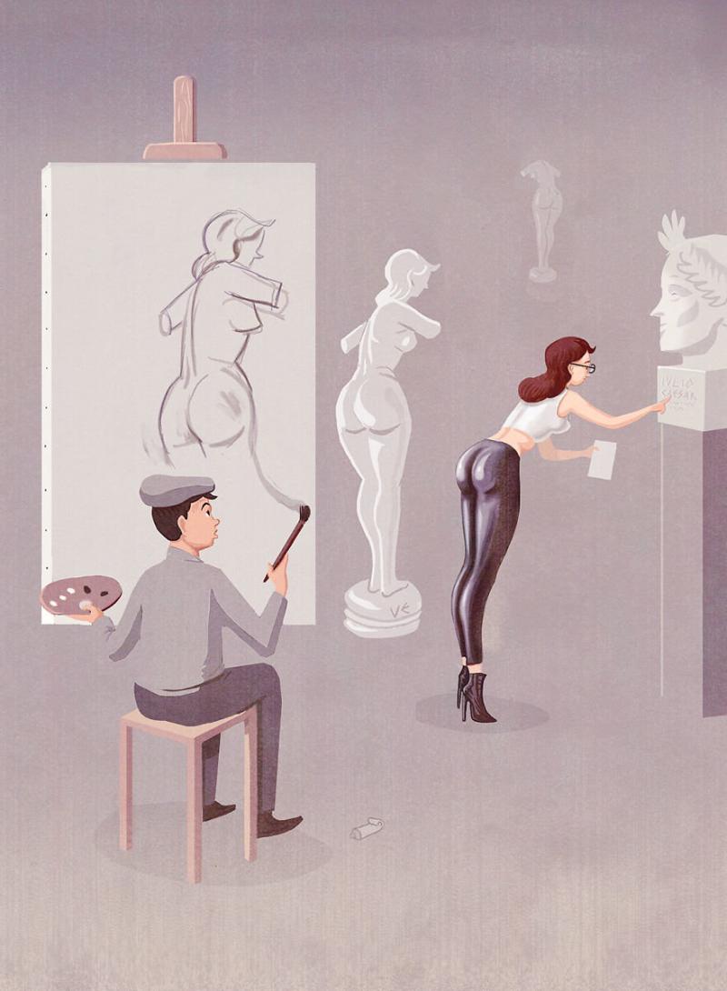 40 #كاريكاتير عميق المعنى #فن - صورة 28