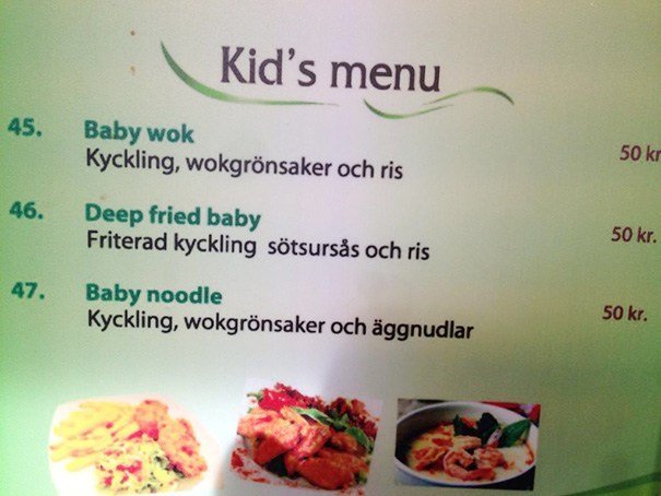 Most Hilarious Food Items From the Restaurants Menu #Funny - Image 5