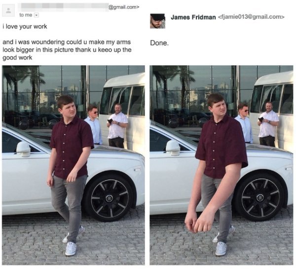 Amazing 25 Images of The Artist #James_Fridman Funny #Photoshop results - Image 5