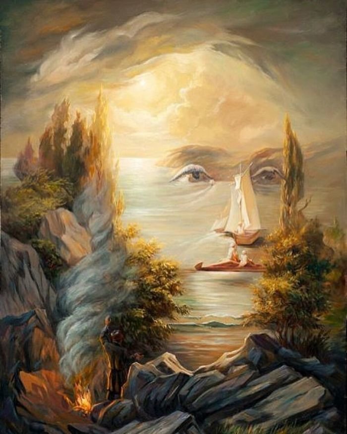 35 عمل فني خيالي للفنان #Oleg_Shuplyak الذي يتميز باستخدام #خداع_بصري لتنفيذ أعماله #فن - صورة 28