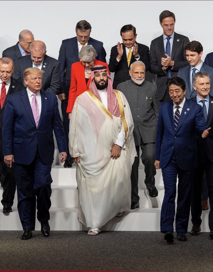 سمو ولي العهد الأمير #محمد_بن_سلمان في قمة العشرين #السعودية
