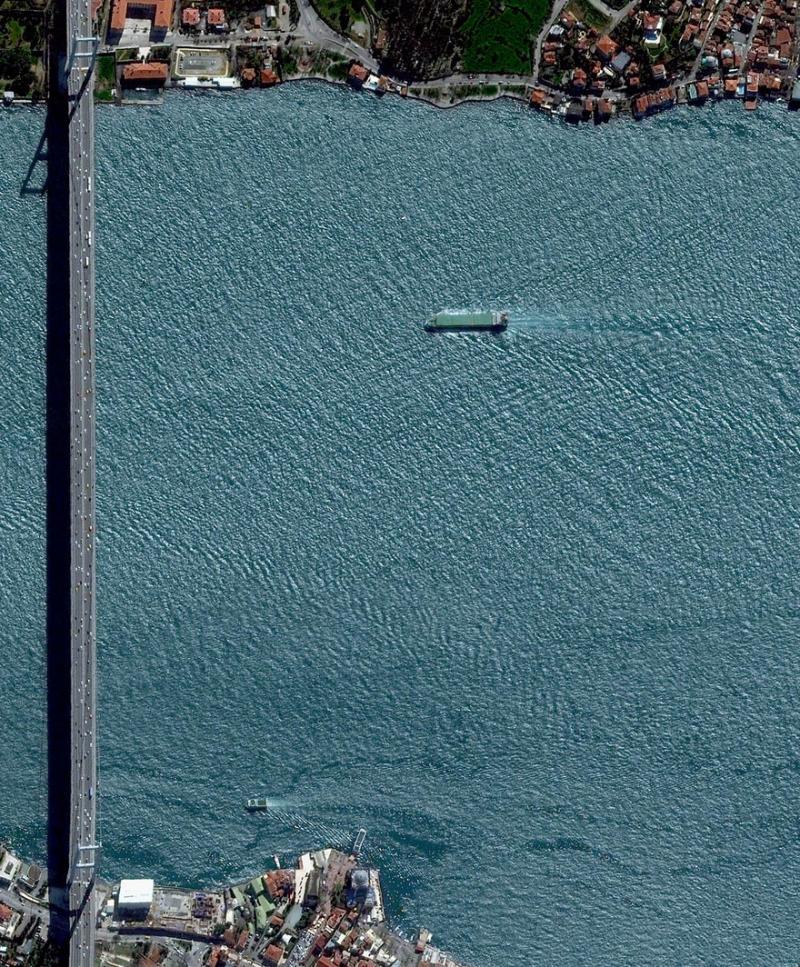 Amazing #Satellite Photos from the #World - Bosphorus Bridge, #Istanbul , #Turkey - Image 54