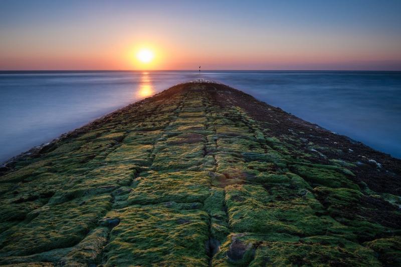صور لـ #Groyne #غروب_الشمس #Baltrum #جزيرة #بحر_الشمال #شمس #بحر