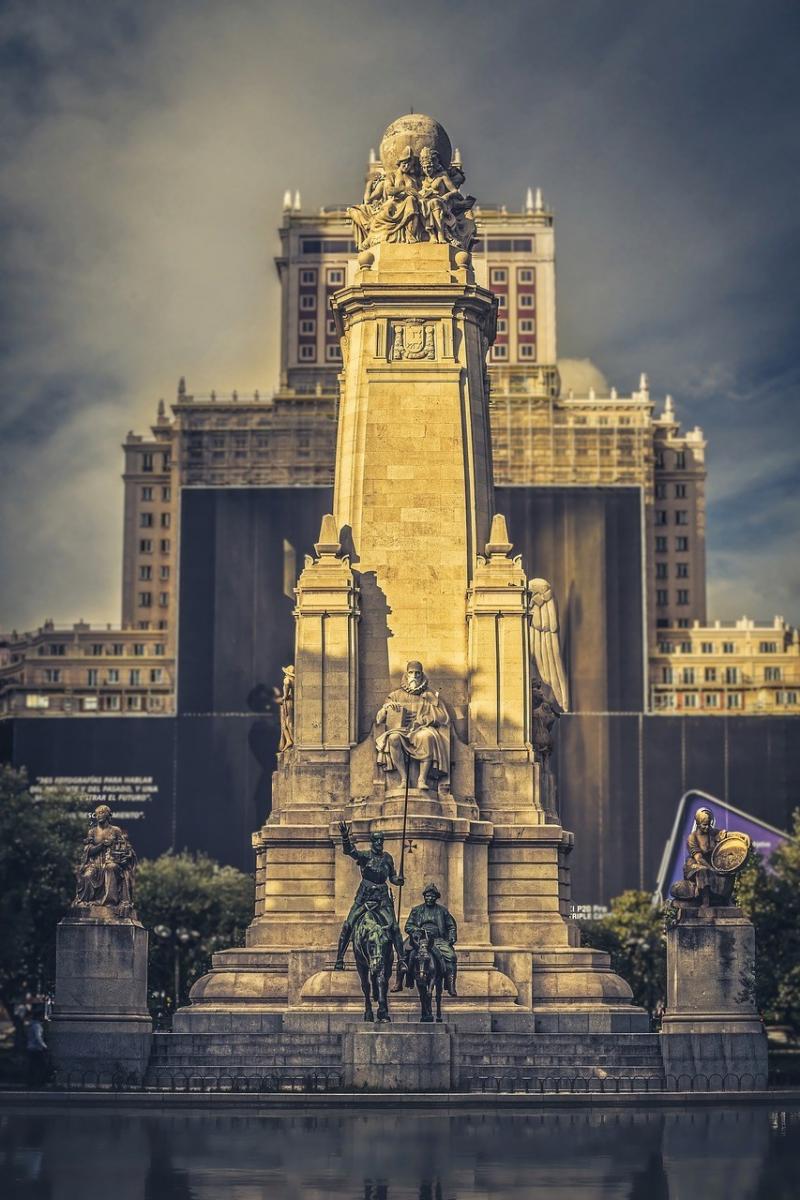 صور لـ #دون_كيشوت #الشكل #نصب_تذكاري #إسبانيا #مدريد