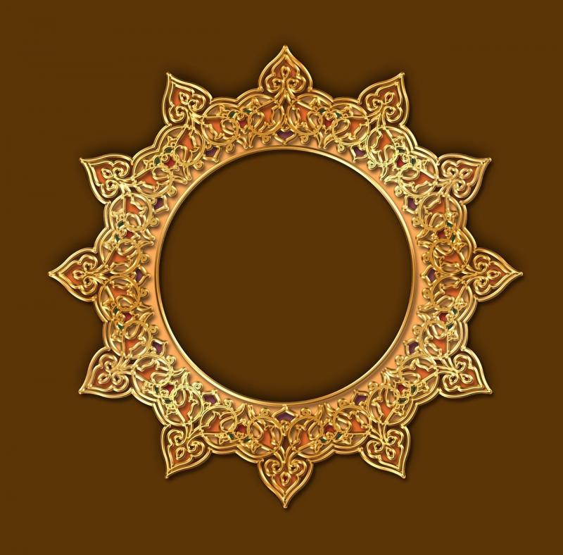 صور لـ #الزخرفة_التشجيرية #الإطار #زخرفة #التصميم