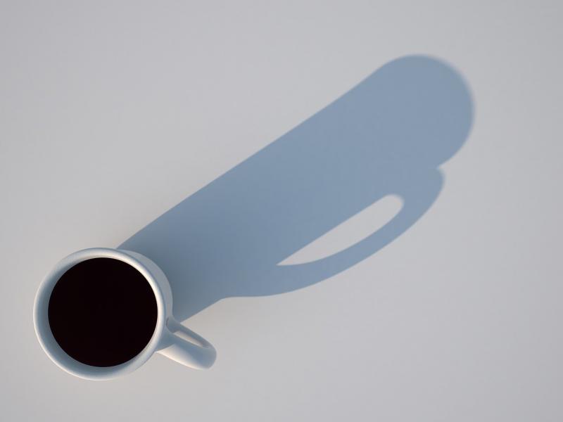 صور لـ #تصور #استدعاء #ظل #كوب #3D