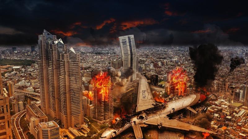 صور لـ #حادث #يصطدم #اليابان #تدمير #طائرة
