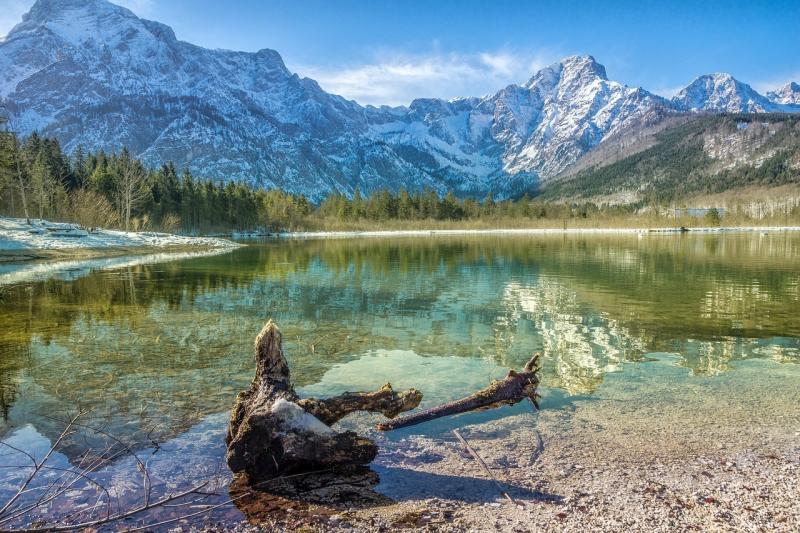 صور لـ #Almsee #جبل #ثلج #النمسا #بحيرة #مياه #طبيعة