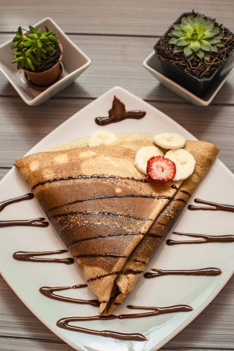 صور لـ #حلو #طبق #لذيذ #تأكل #الحار #كريب #الحلوى