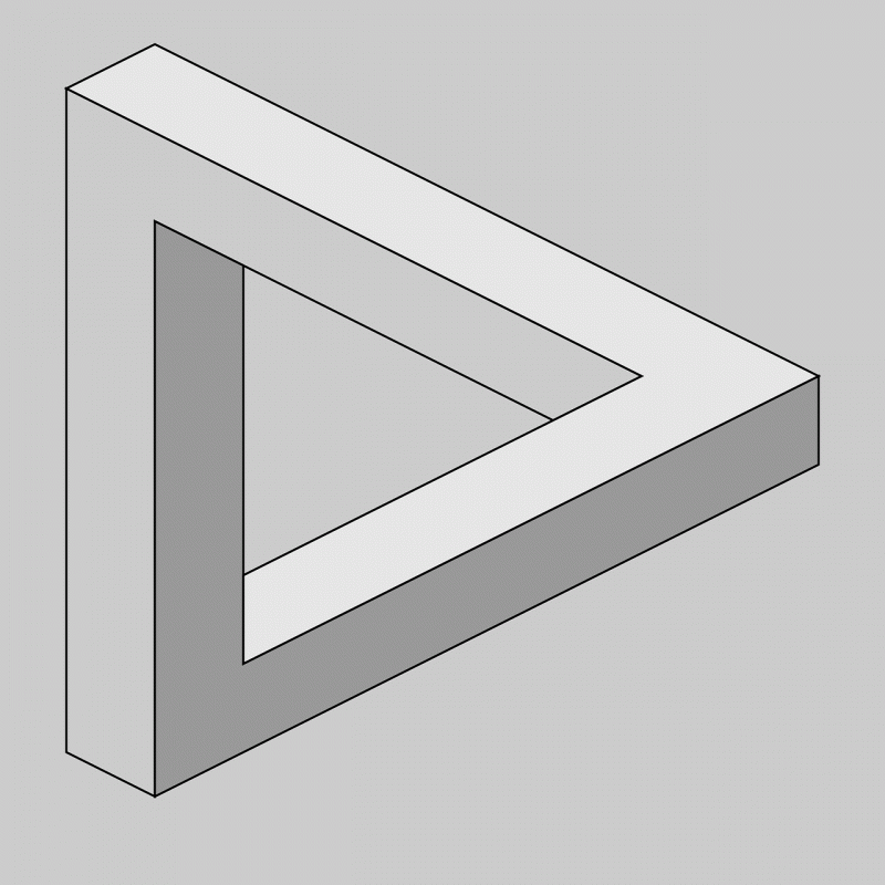 صور لـ #علم_الهندسة #3D #غير_ممكن #وهم #خطأ_بصري_وهم