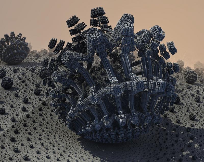 صور لـ #جرثوم #3D #يجعل #فيروس #كسورية #كائن_فضائي