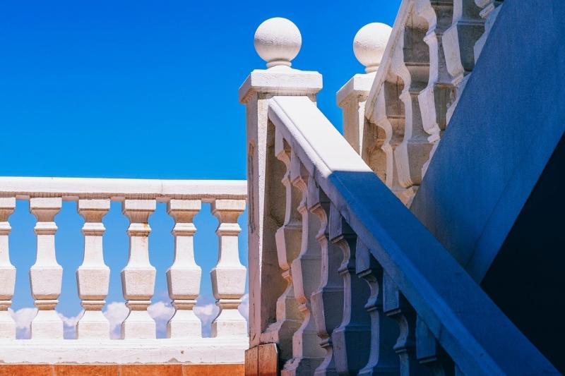 صور لـ #هندسة_معمارية #درابزين #فن #بناء #مركز #أزرق