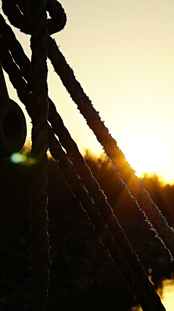صور لـ #اختناقات_مرورية_على_السفن #رباط #بحري #حبال_السفينة #ندى #حبل