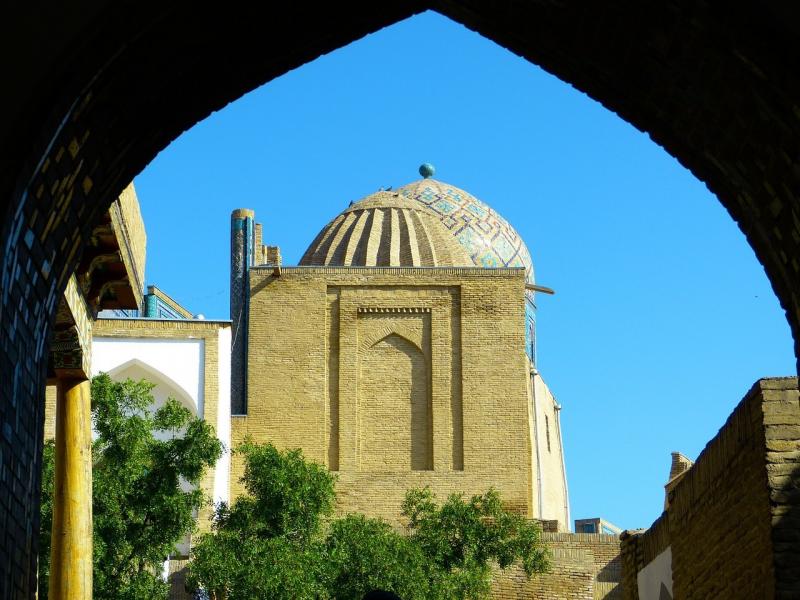 صور لـ #مقبرة_كبيرة #سمرقند #أوزبكستان